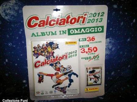 Album Blister calcio Calciatori 2012-13 Panini